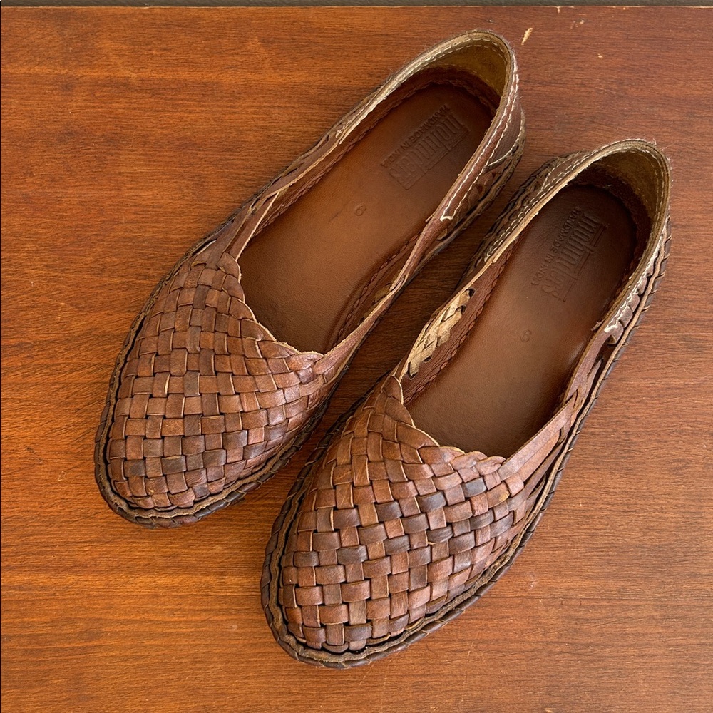 Women’s Mohinders Woven Loafers, Walnut, Size W9